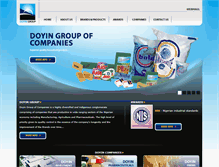Tablet Screenshot of doyingroup.com